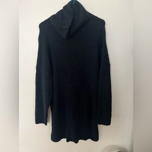 Women’s Sweater Dress, Black. By Lullisory A160